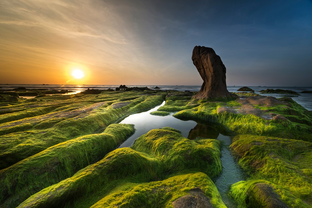 Biển Cổ Thạch  vùng đất ‘ngoài hành tinh’-dulichgiaitri.vn