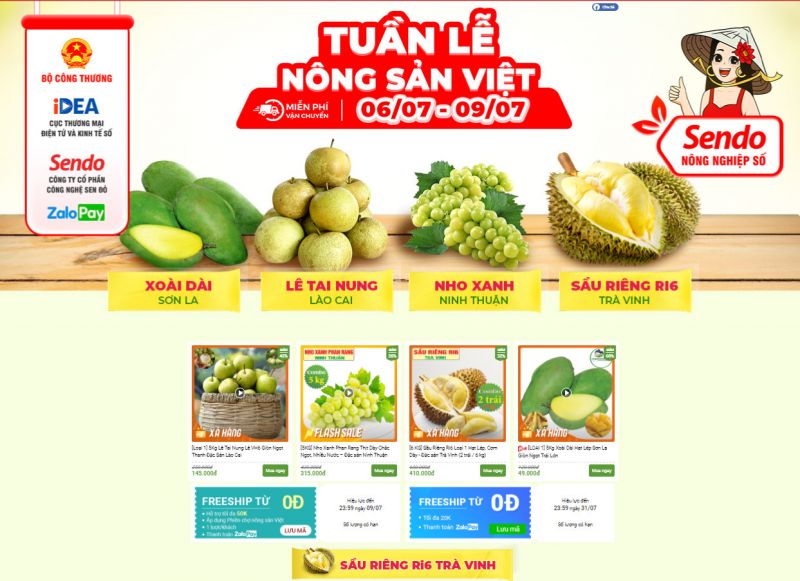 Khai trương ‘Tuần lễ Nông sản Việt’ từ tháng 7/2021 -dulichgiaitri.vn Khai trương ‘Tuần lễ Nông sản Việt’ từ tháng 7/2021 -dulichgiaitri.vn