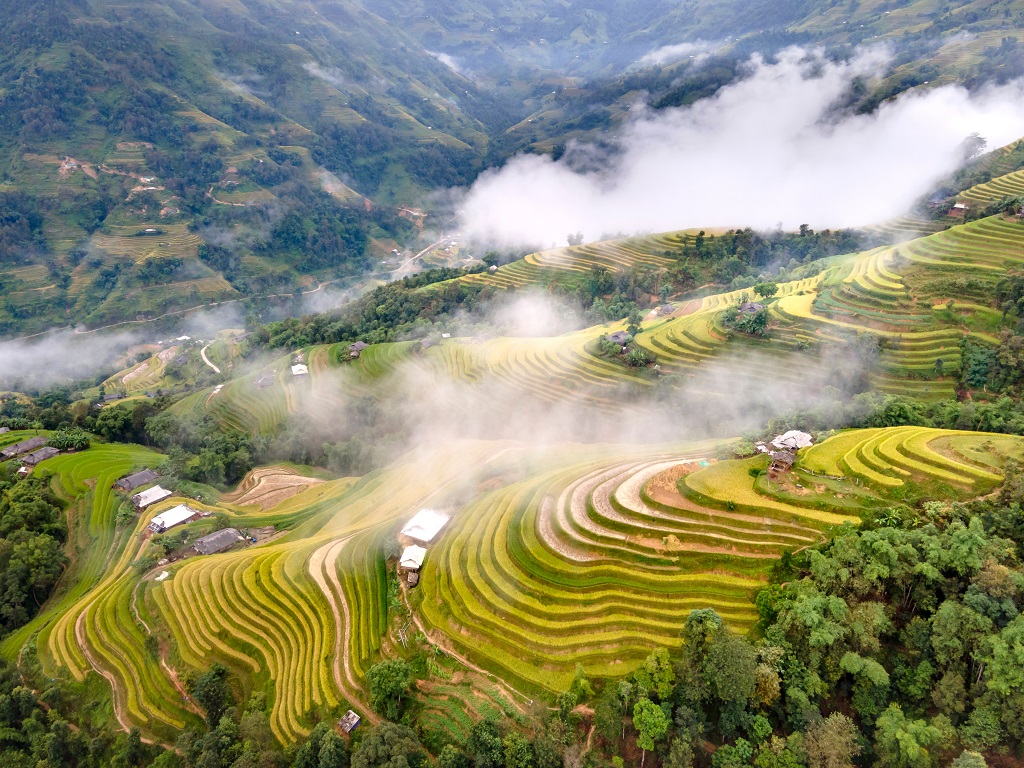 Kiệt tác ‘ruộng bậc thang Hoàng Su Phì’ nơi địa đầu Tổ quốc-dulichgiaitri.vn