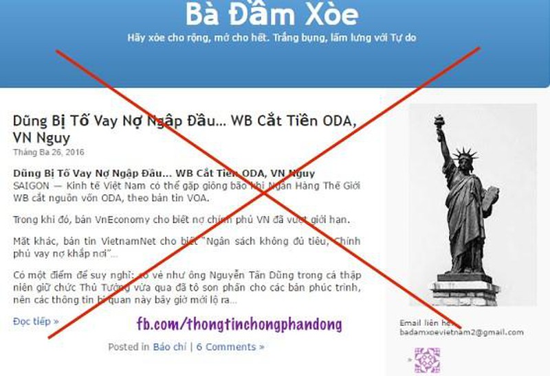 Phạt tù blogger “Bà Đầm Xòe” về hành vi tuyên truyền chống Nhà nước-dulichgiaitri.vn