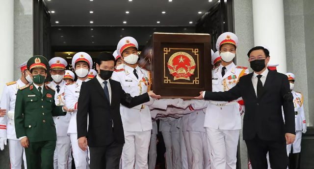 Lễ tang của Đại tướng Phùng Quang Thanh đã diễn ra theo nghi lễ cấp Nhà nước-dulichgiaitri.vn