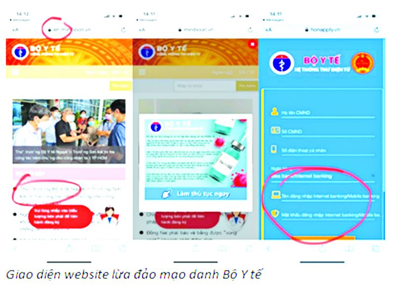 Lừa đảo qua mạng để 'chiếm đoạt' tiền hỗ trợ Covid-19-dulichgiaitri.vn
