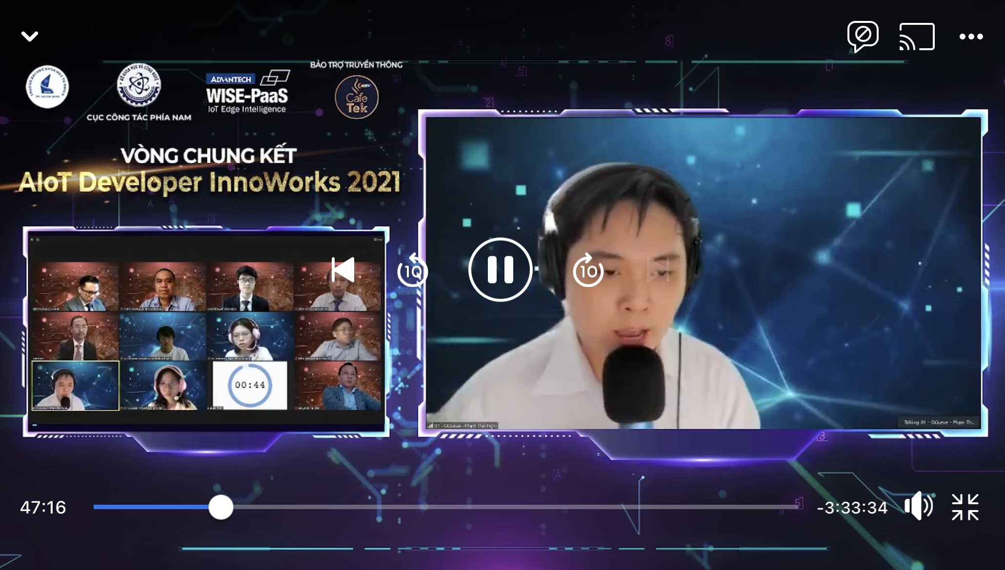 'Nền tảng phòng xếp hàng ảo cho bệnh viện' là quán quân 'AIoT Developer InnoWorks 2021'-dulichgiaitri.vn