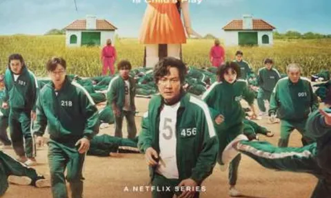 Netflix thu 900 triệu USD nhờ phim ‘Trò chơi con mực’