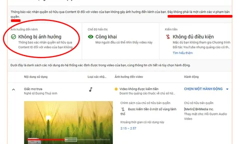 Tác phẩm ‘Giấc mơ trưa’ của nhạc sĩ Giáng Son bị ‘đánh gậy bản quyền’, đơn vị liên quan nói gì?