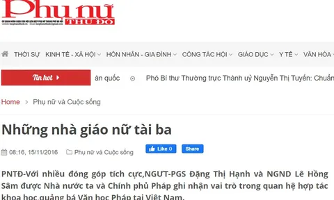 Phát động chương trình “Báo chí chia sẻ cùng thầy cô”