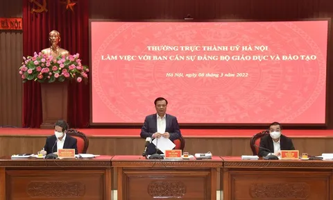 Hà Nội cần hướng đến hệ thống chuẩn giáo dục cao hơn cả nước