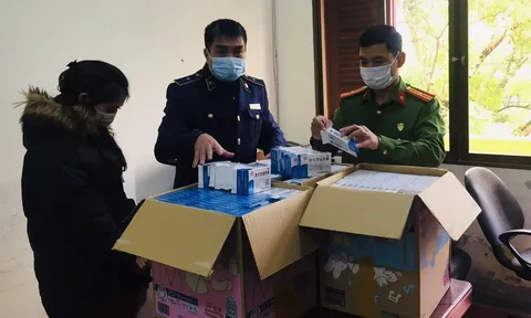 Lạng Sơn: Thu giữ 600 hộp 'Liên hoa thanh ôn' không rõ nguồn gốc xuất xứ
