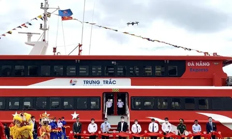 Khai trương tuyến du lịch đường thủy Đà Nẵng – Lý Sơn