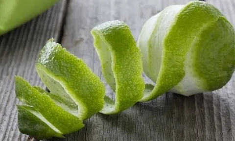 Chanh có một bộ phận cực tốt cho sức khỏe nhưng nhiều người vứt bỏ