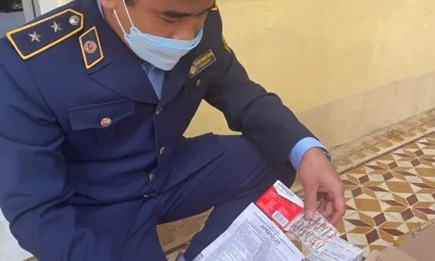 Tiếp tục thu giữ số lượng lớn mặt hàng thuốc hỗ trợ điều trị Covid-19 nhập lậu
