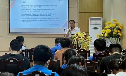 Phổ biến kiến thức, trang bị kỹ năng cho các tình nguyện viên tham gia phục vụ SEA Games 31