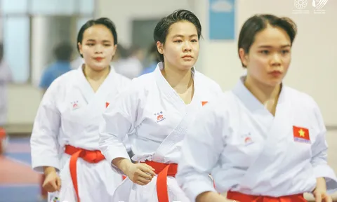 Tuyển karate Việt Nam hối hả chuẩn bị cho SEA Games 31