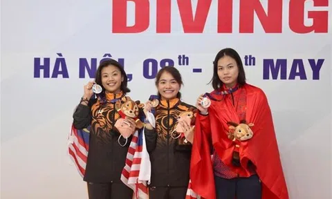 Ngô Phương Mai giành huy chương đầu tiên cho Việt Nam tại SEA Games 31