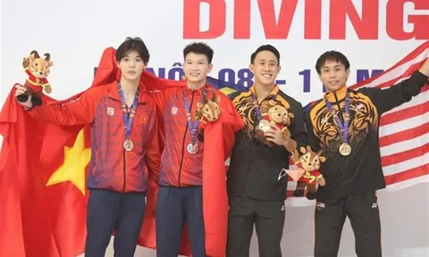 SEA Games 31: Nhảy cầu mở hàng huy chương cho Đoàn Việt Nam
