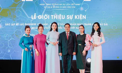 Sẽ có hơn 1000 Doanh nhân mặc trang phục Áo dài Quảng bá Du lịch Việt Nam