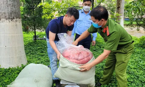 Lai Châu: Ngăn chặn 250kg nội tạng động vật không rõ nguồn gốc