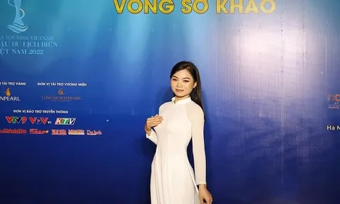 Thí sinh vòng sơ khảo cuộc thi Hoa hậu Du lịch Biển Việt Nam 2022 mong muốn góp sức quảng bá du lịch