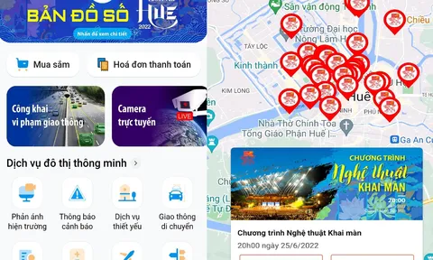 Đưa bản đồ số Festival Huế vào phục vụ người dân và du khách