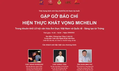 Hiện thực khát vọng Michelin: Ước mơ nâng tầm Ẩm thực Việt trên thế giới