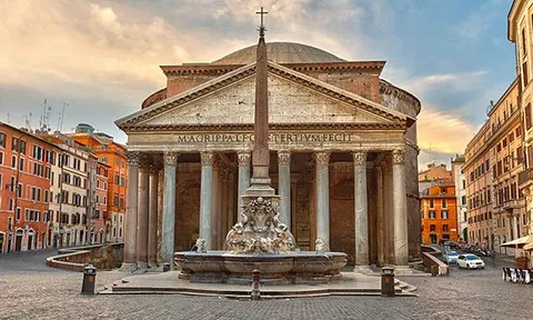 Đền thờ Pantheon - kiệt tác kiến trúc 2000 năm tuổi của đế chế La Mã cổ đại, 2 lần bị phá huỷ và lại hồi sinh