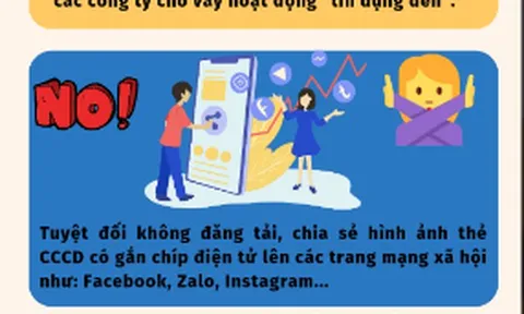 CÔNG AN KHUYẾN CÁO: 5 điều cần lưu ý liên quan đến thẻ căn cước công dân
