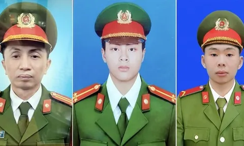 Đề nghị truy tặng Huân chương Chiến công hạng Nhất cho 3 chiến sĩ dũng cảm hy sinh khi chữa cháy