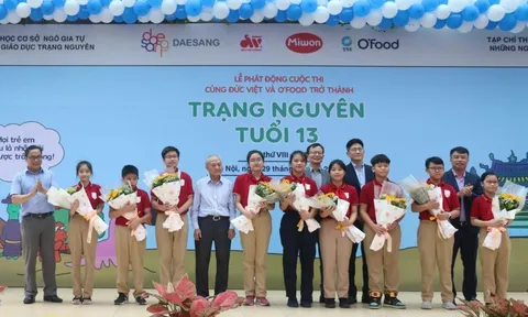 Cùng Đức Việt và O'Food trở thành "Trạng nguyên tuổi 13"