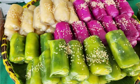 Hơn 200 món ăn dân gian tại lễ hội đường phố ở miền Tây