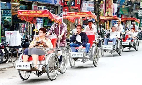 Du lịch bằng xích lô - "Đặc sản" của Thủ đô Hà Nội