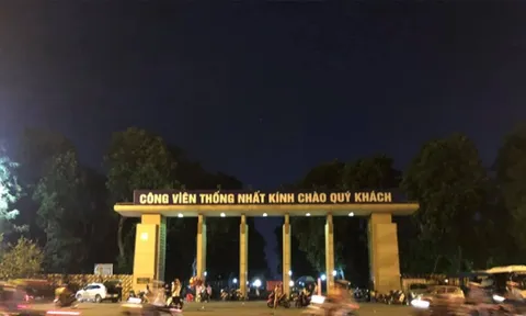 Công viên Thống Nhất sẽ không thu vé vào cửa