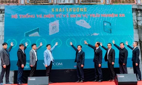 Khai trương Hệ thống vé điện tử tại Quần thể Di tích Cố đô Huế