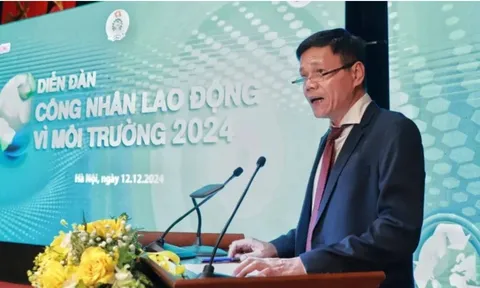 Diễn đàn 'Công nhân lao động vì môi trường 2024': Lan tỏa sáng kiến xanh, bảo vệ môi trường