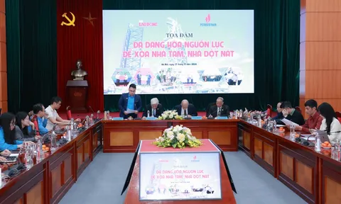 Petrovietnam tiên phong trong công tác xóa nhà tạm, nhà dột nát
