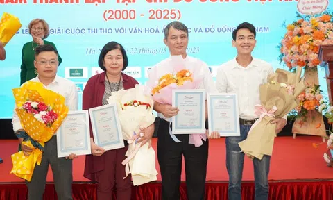 Tạp chí Đồ Uống Việt Namkỷ niệm 25 năm thành lập và trao giải cuộc thi "Thơ với văn hóa ẩm thực và Đồ uống Việt Nam"