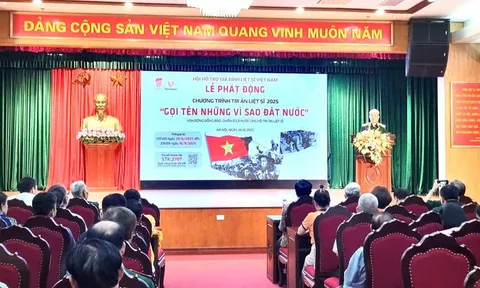 Phát động Chương trình tri ân liệt sĩ 2025 'Gọi tên những vì sao đất nước'