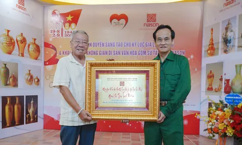 Gốm sứ tâm linh NASON: Từ tâm huyết người lính đến di sản văn hóa Việt