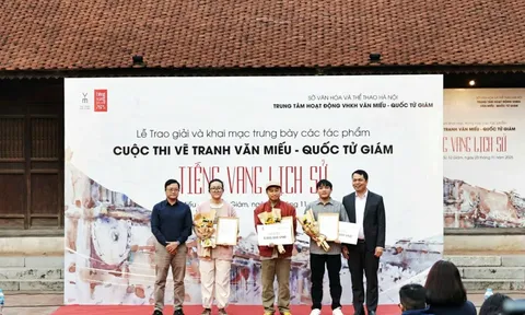 18 tác phẩm xuất sắc được trao giải tại cuộc thi vẽ “Tiếng vang lịch sử” 2025