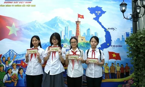 Chuyến tàu di sản 'Hành trình 85 năm: Tre bền - Măng vươn': Đưa lịch sử Đội TNTP Hồ Chí Minh đến gần hơn với thế hệ trẻ