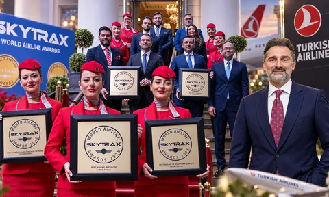 Turkish Airlines hãng hàng không tốt nhất châu Âu 2026 với dấu ấn lần thứ 11