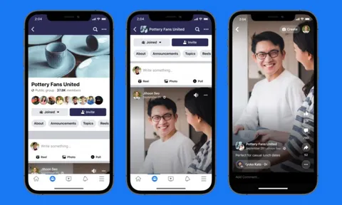 Facebook ra mắt tính năng mới trên toàn cầu, đối đầu với Tiktok