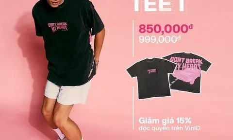 VinID hợp tác với Binz, độc quyền phân phối bộ sưu tập thời trang "Don’t Break My Heart"