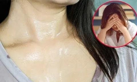 Cứ thấy đổ mồ hôi nhiều ở vị trí này chứng tỏ sức khỏe bạn có vấn đề