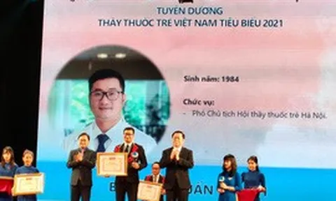 Vinh danh 10 Thầy thuốc trẻ Việt Nam tiêu biểu năm 2021