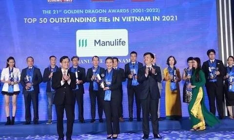 Manulife VN được vinh danh về các dịch vụ và sản phẩm sức khỏe số hóa của năm