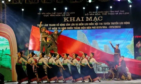 Tổ chức chương trình nghệ thuật kỷ niệm 70 năm Chiến thắng Điện Biên Phủ (07/5/1954 - 07/5/2024)