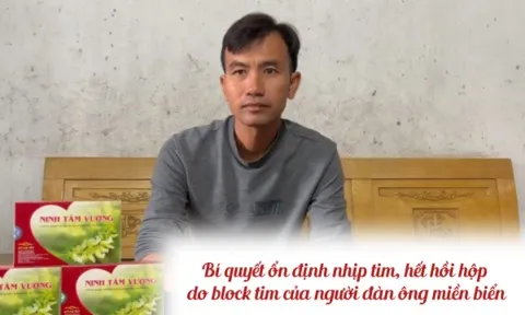 Bí quyết ổn định nhịp tim, hết hồi hộp do block tim của người đàn ông U40