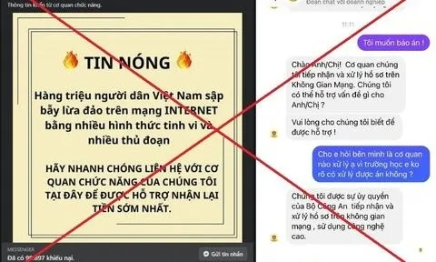 Xuất hiện trang facebook giả mạo Cao đẳng Cảnh sát nhân dân