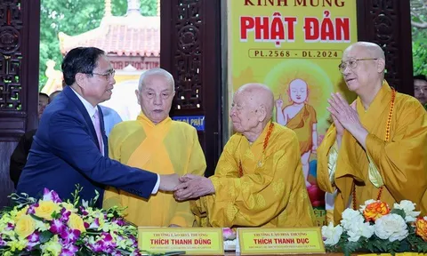 Thủ tướng Phạm Minh Chính chúc mừng Đại lễ Phật đản 2024