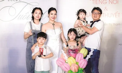 MC Thanh Mai: “Nhờ các con mà tôi học được nhiều điều”